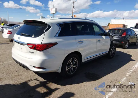 2017 Infiniti Qx60 из США, поврежденный, VIN 5N1DL0MM2HC541515